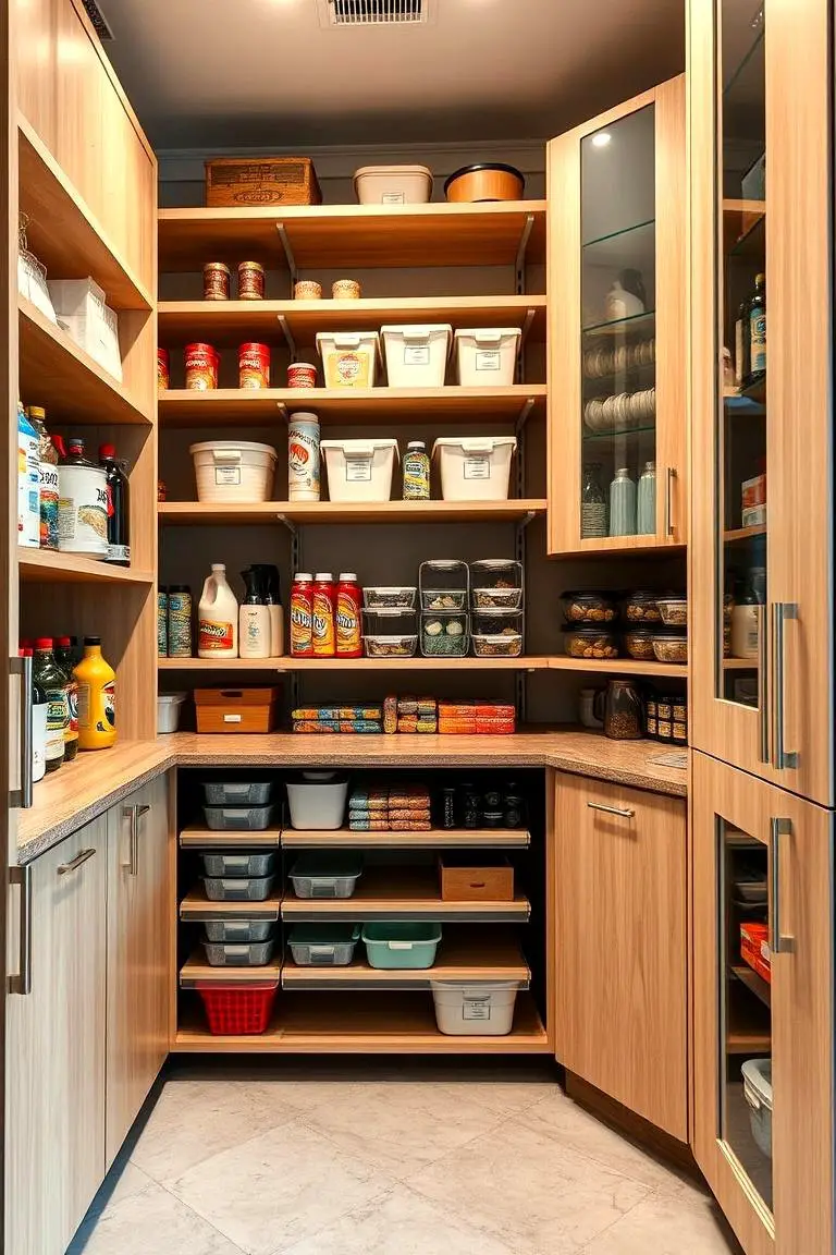 Multi-Tiered Cabinet Organization Systems