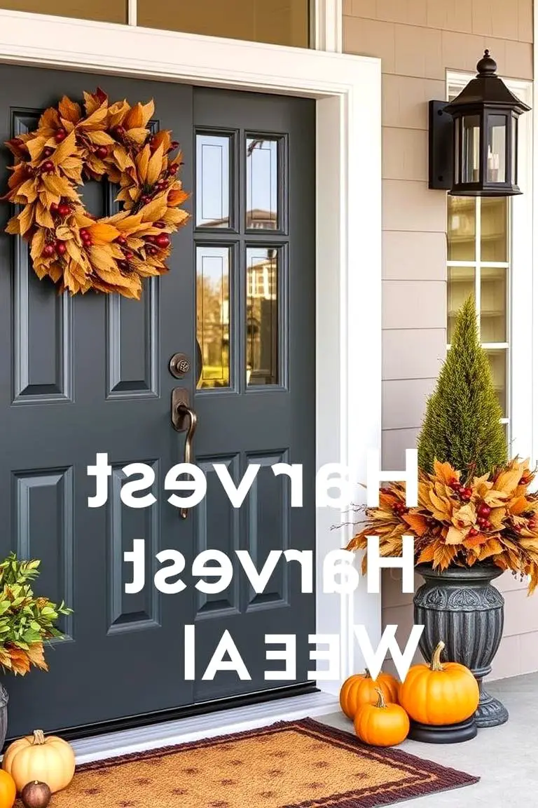 Harvest Wreath Displays