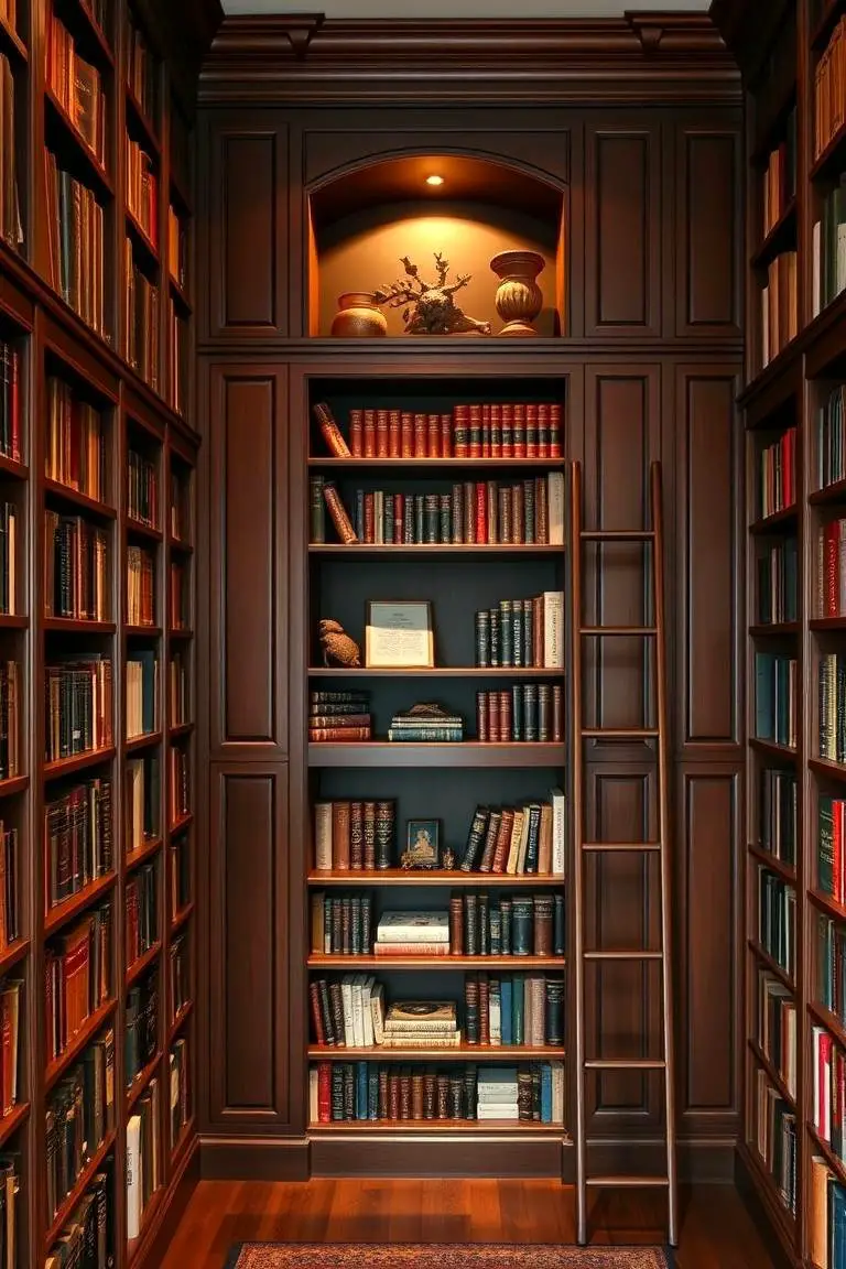 Built-In Bookcase Cabinets