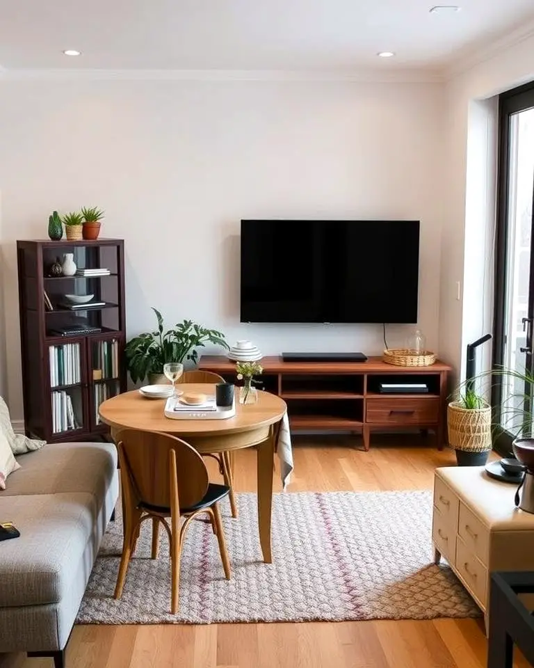 Corner TV Placement