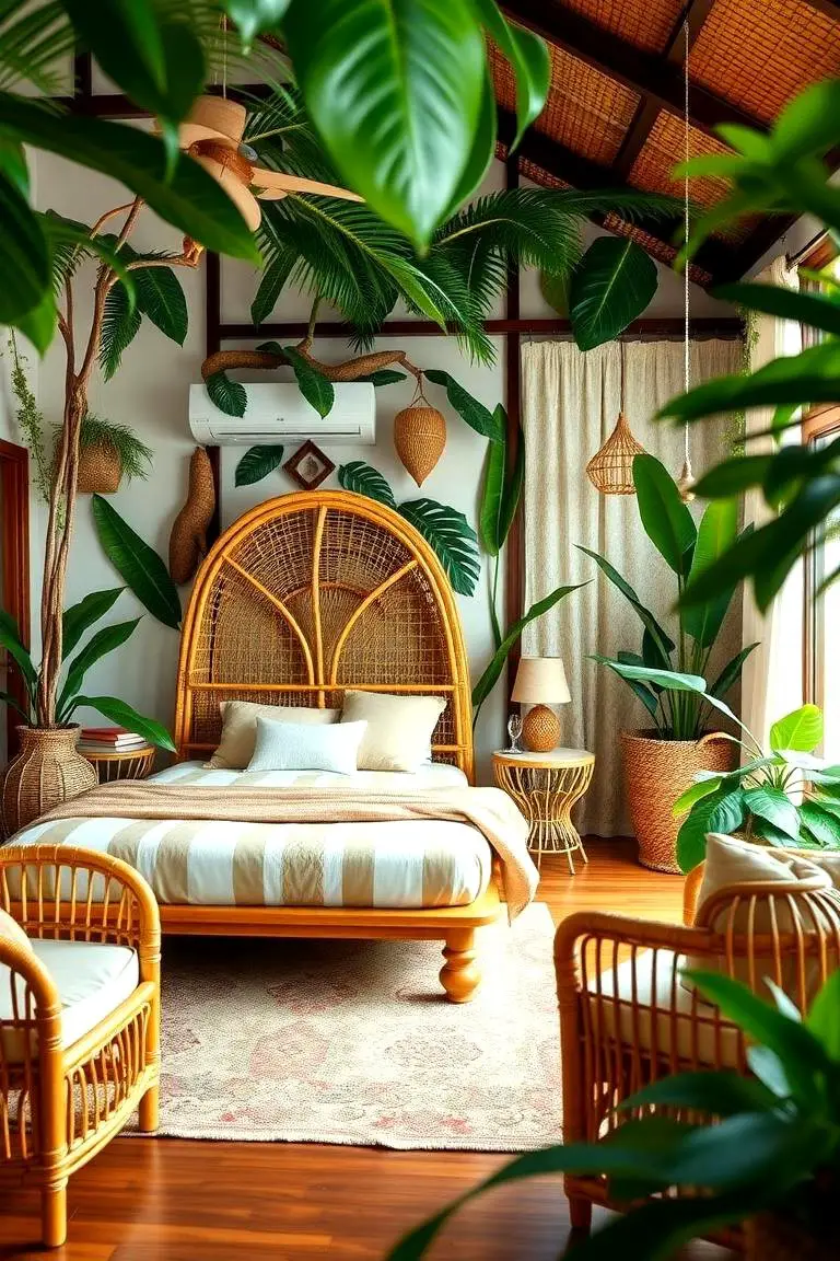 Exotic Rattan Accents