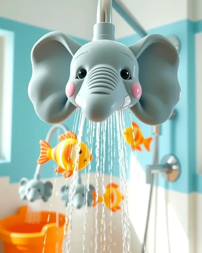Animal-Themed Shower Heads