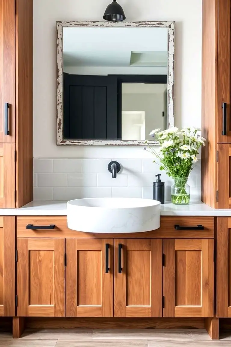 Reclaimed Wood Cabinets