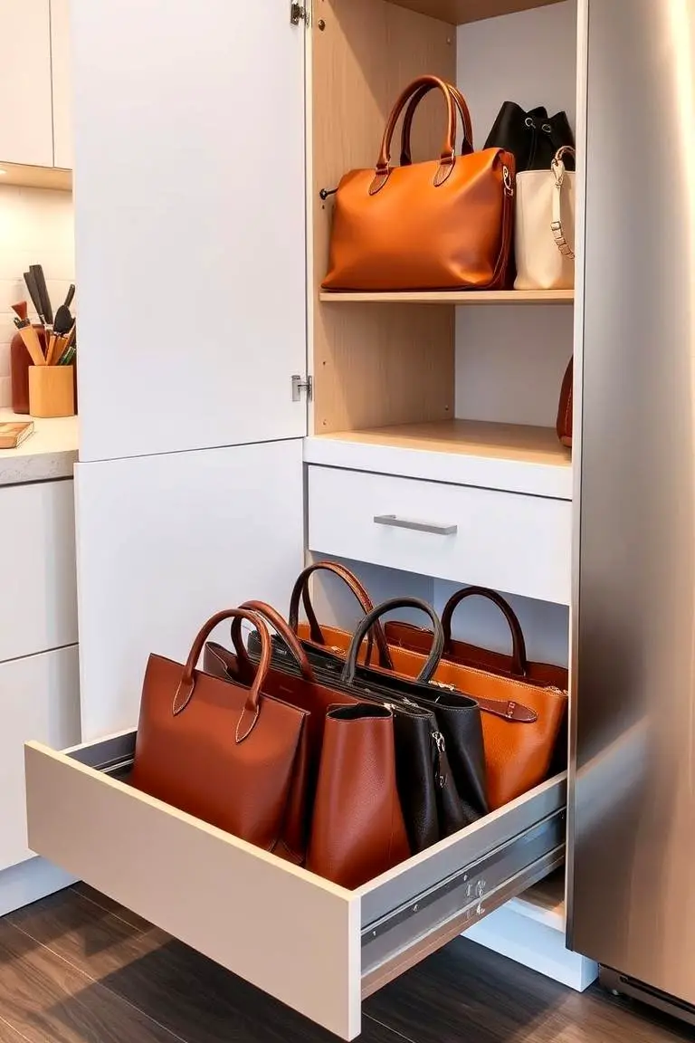 Drawer Pull-Out Racks