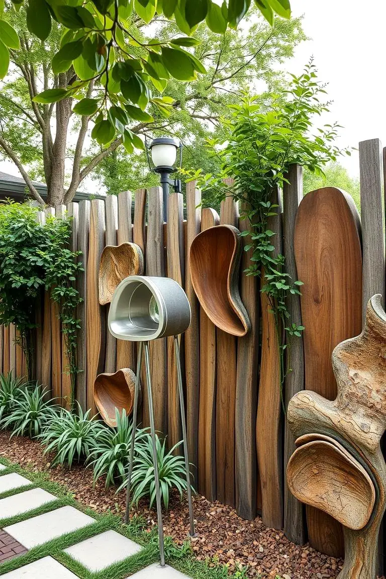 Nature-Inspired Organic Fence