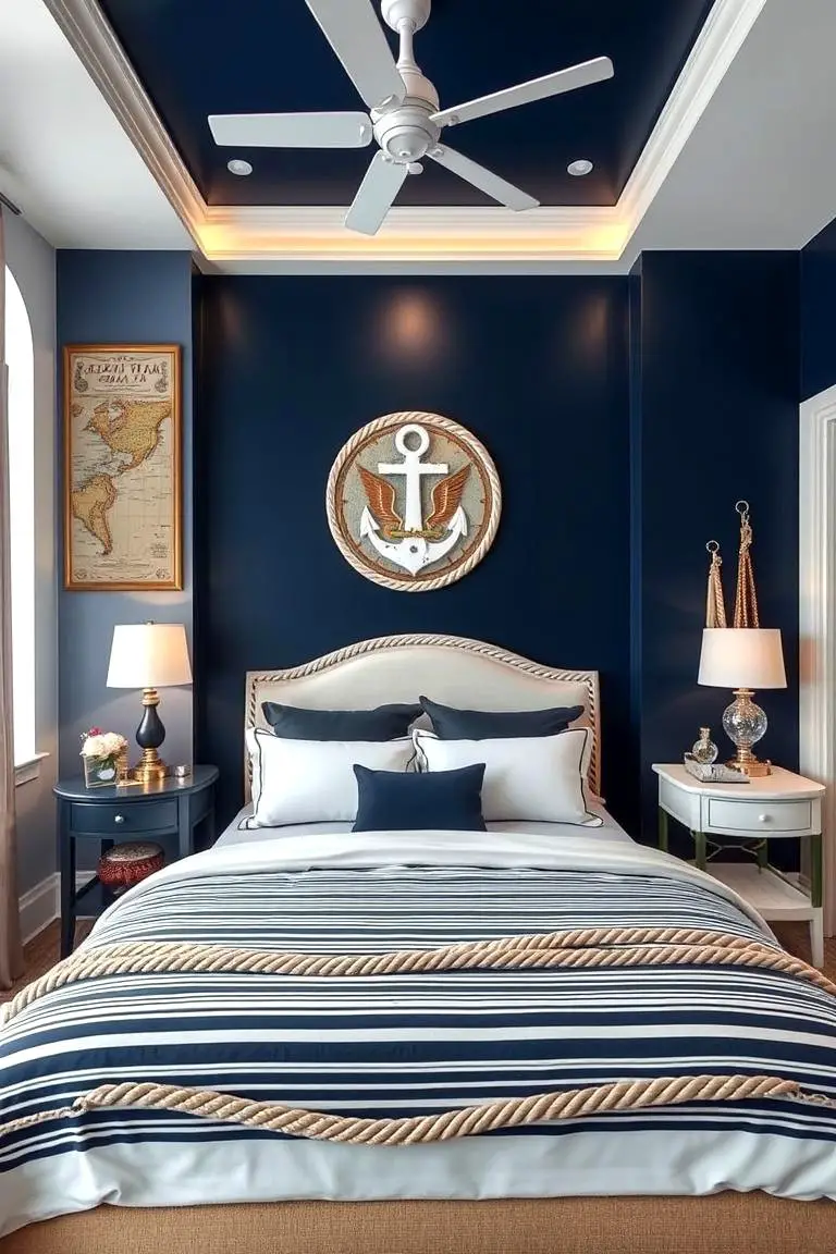 Nautical Accents for Modern Retreat
