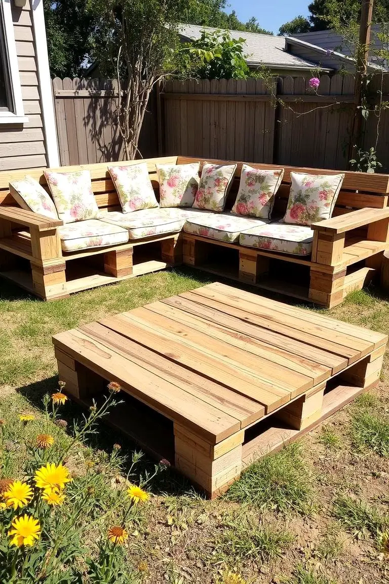 Rustic DIY Pallet Furniture