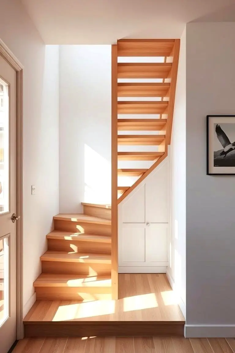 Space-Saving Compact Staircase