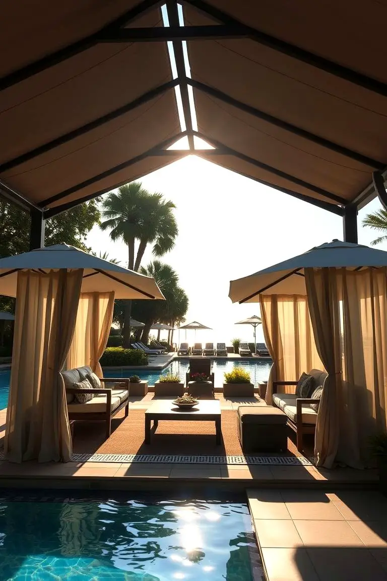 Poolside Cabana