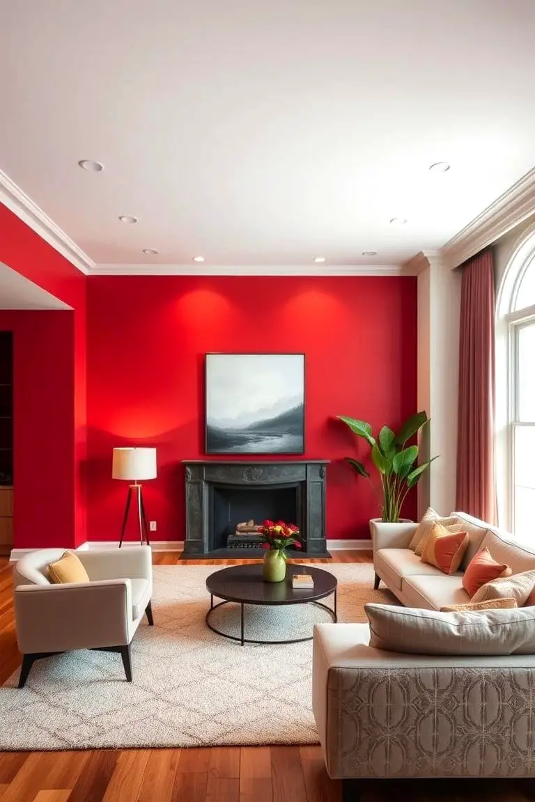 Bold Red Walls