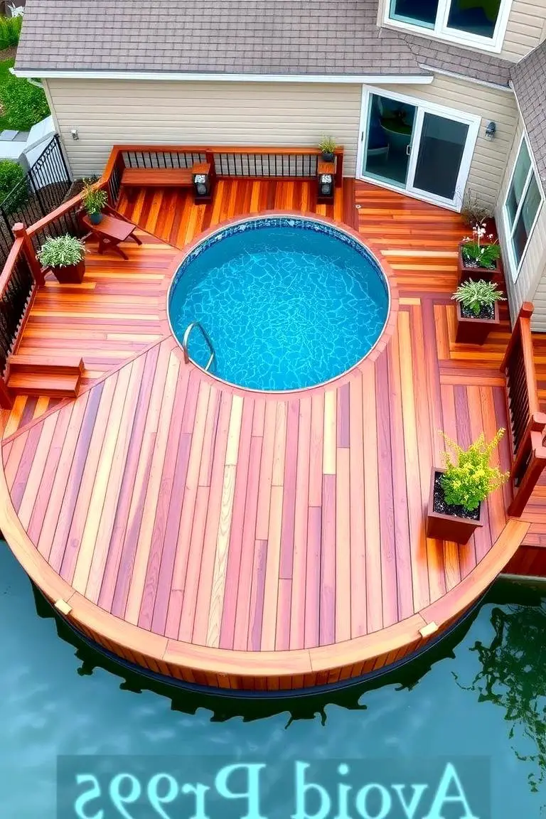 Custom Wooden Deck Charm