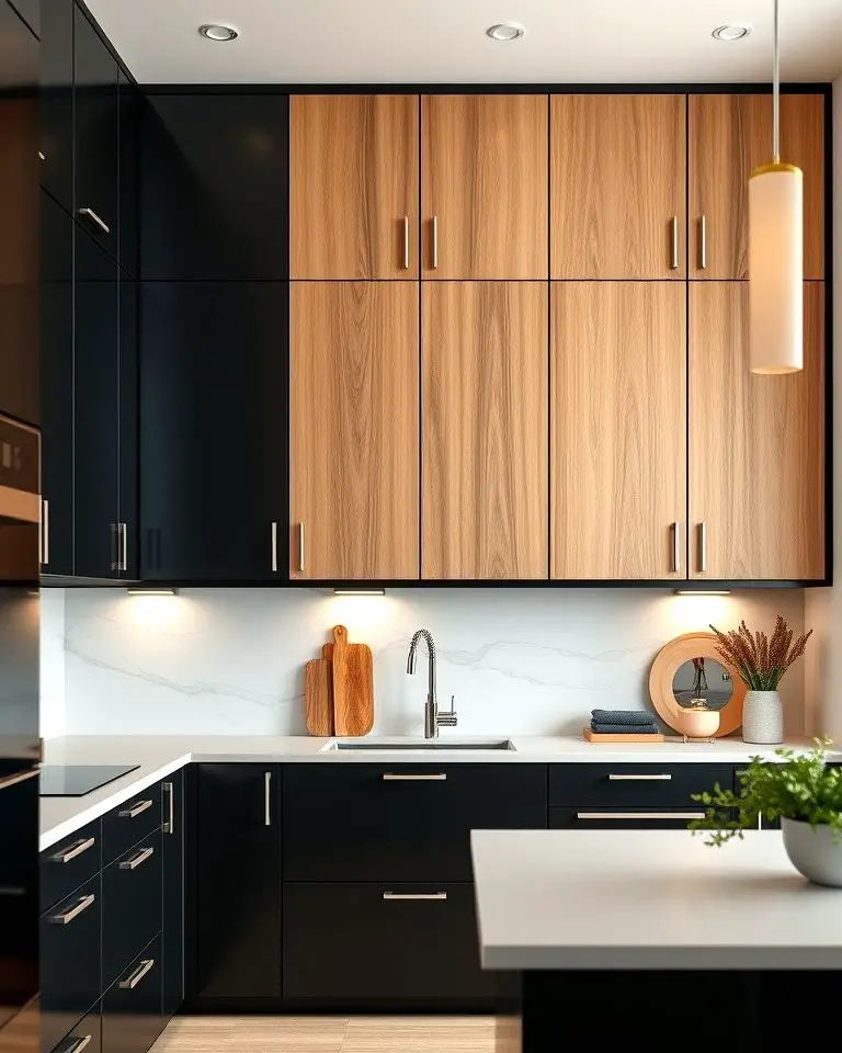 Two-Tone Kitchen Cabinets
