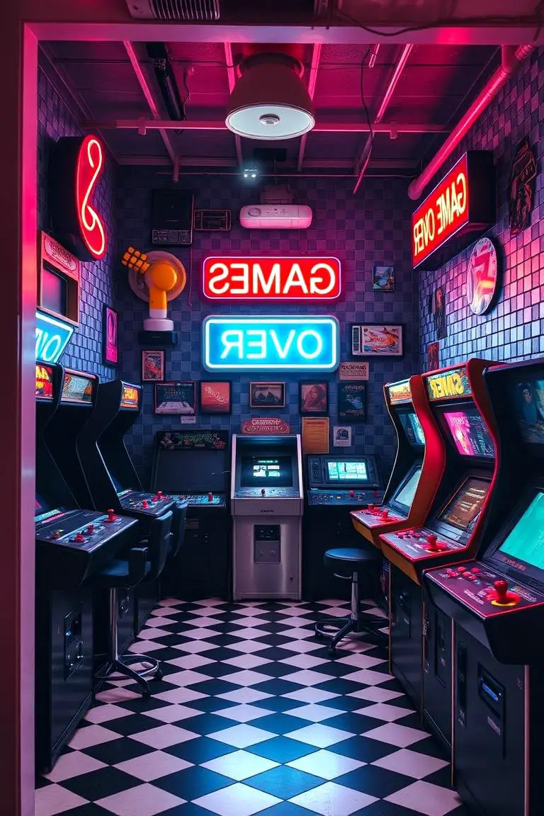Retro Arcade Corners