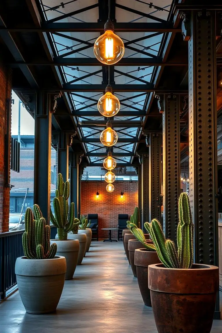 Industrial Loft Veranda