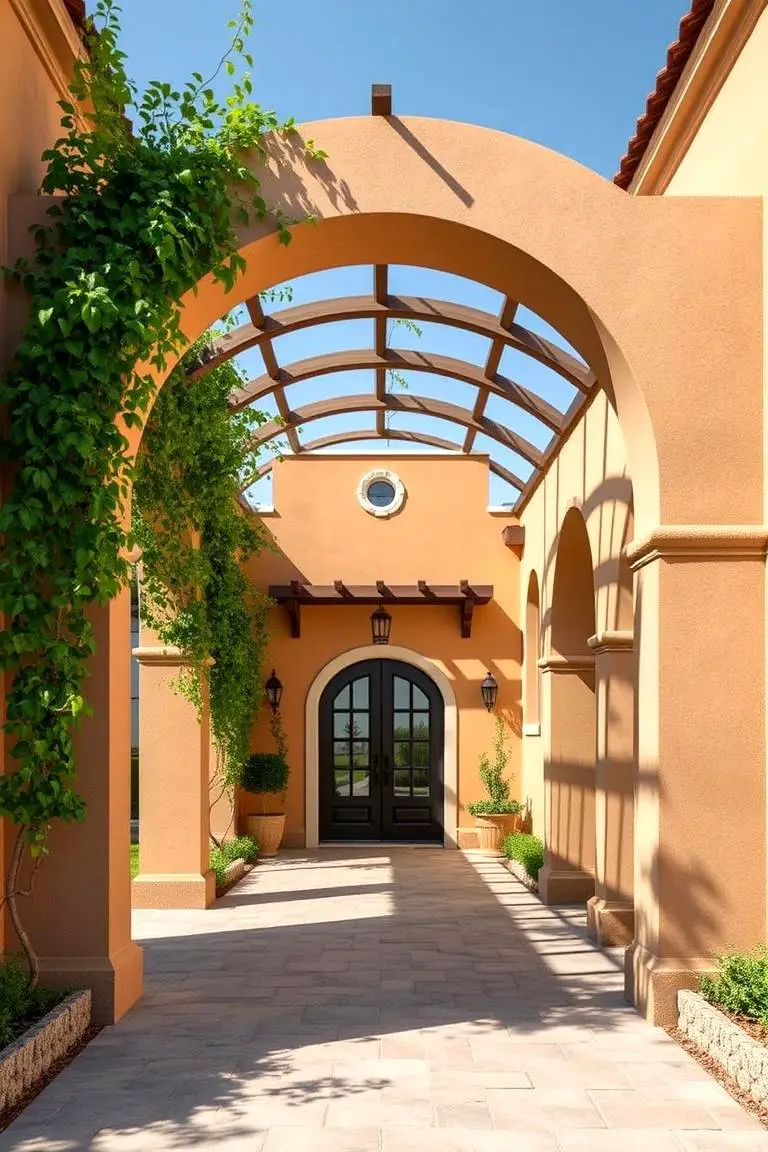 Arched Pergola Retreat