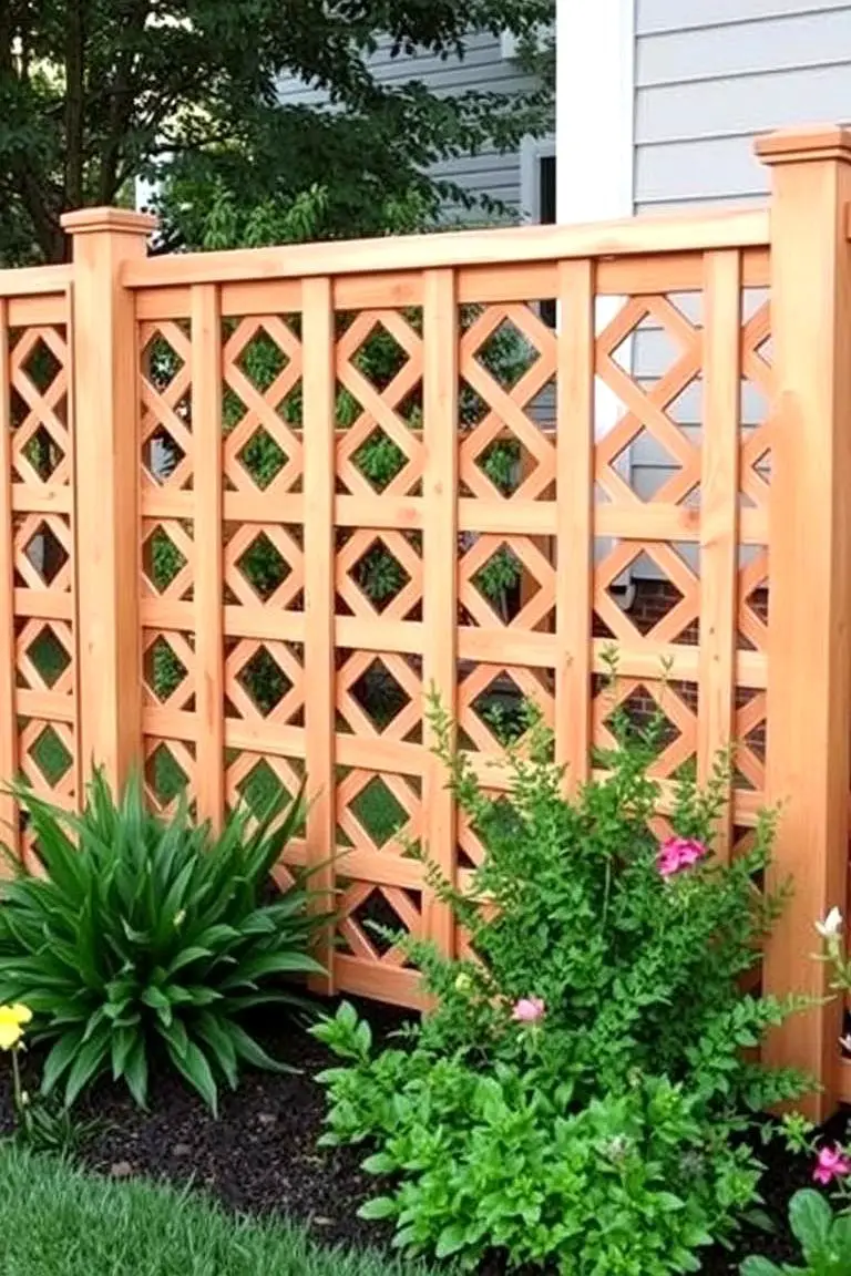 Privacy Lattice Fence