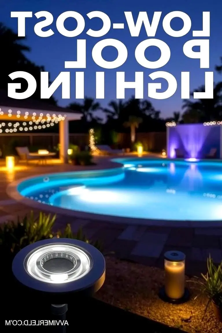 Low-Cost Pool Lighting Ideas