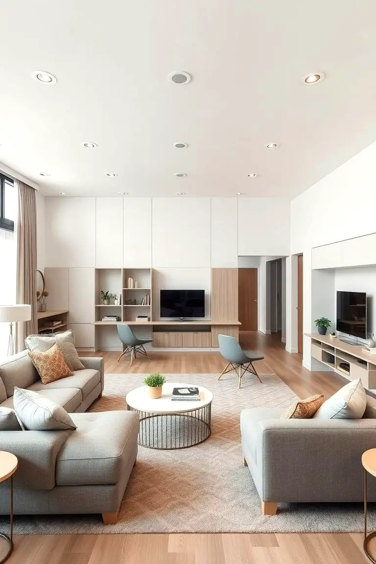 Multi-functional Space Family Room
