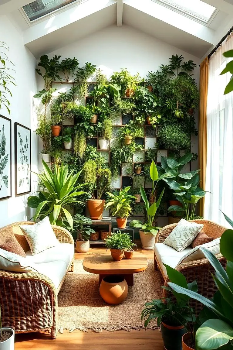 Indoor Garden Family Room
