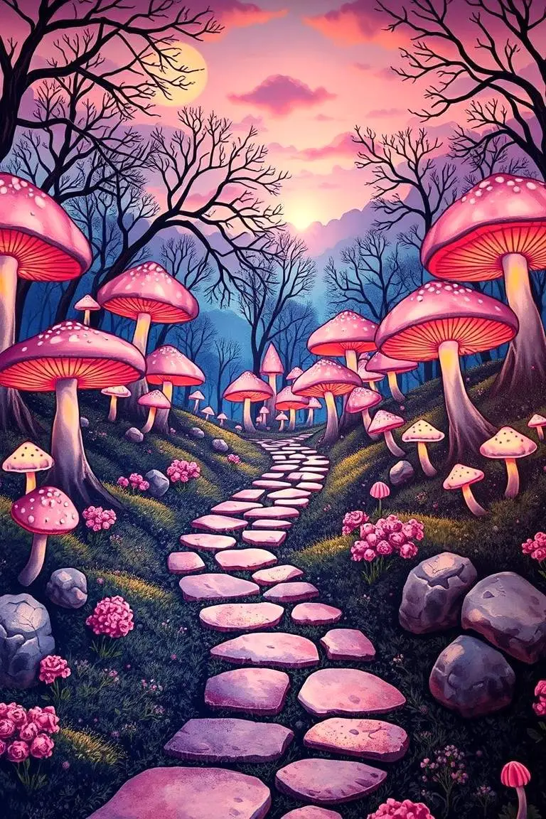 Fairytale Garden Mural