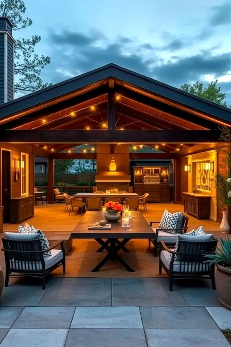 Outdoor Dining Space