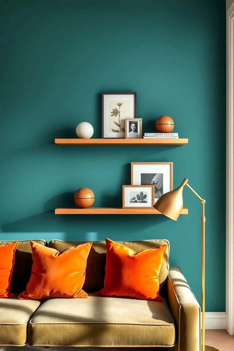 Bold Color Accent Wall