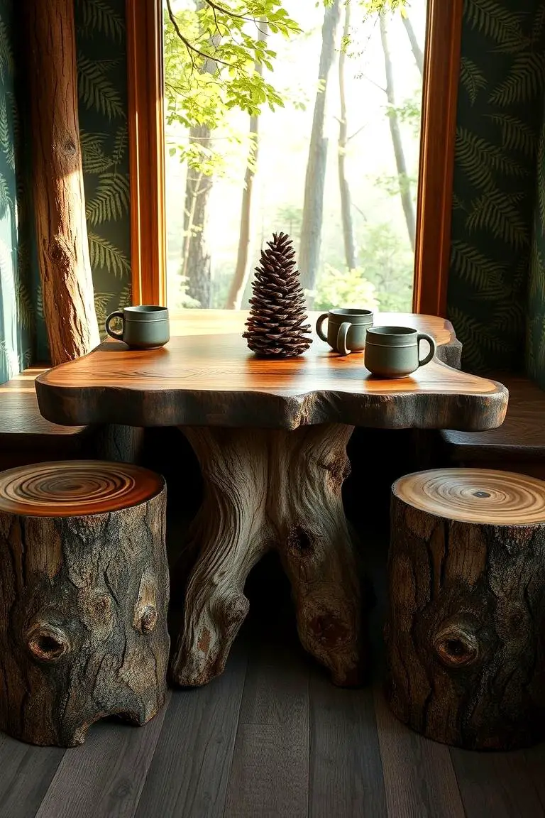 Woodland Inspired Breakfast Nook