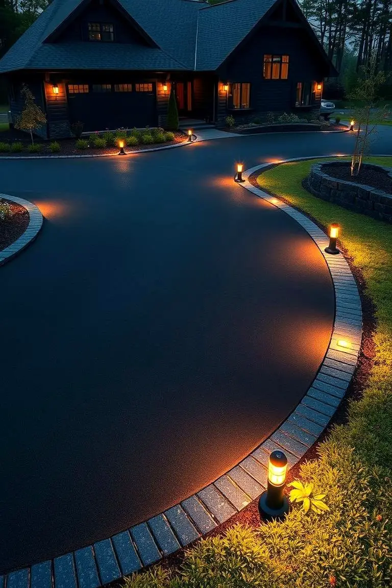 Curved Driveway Elegance