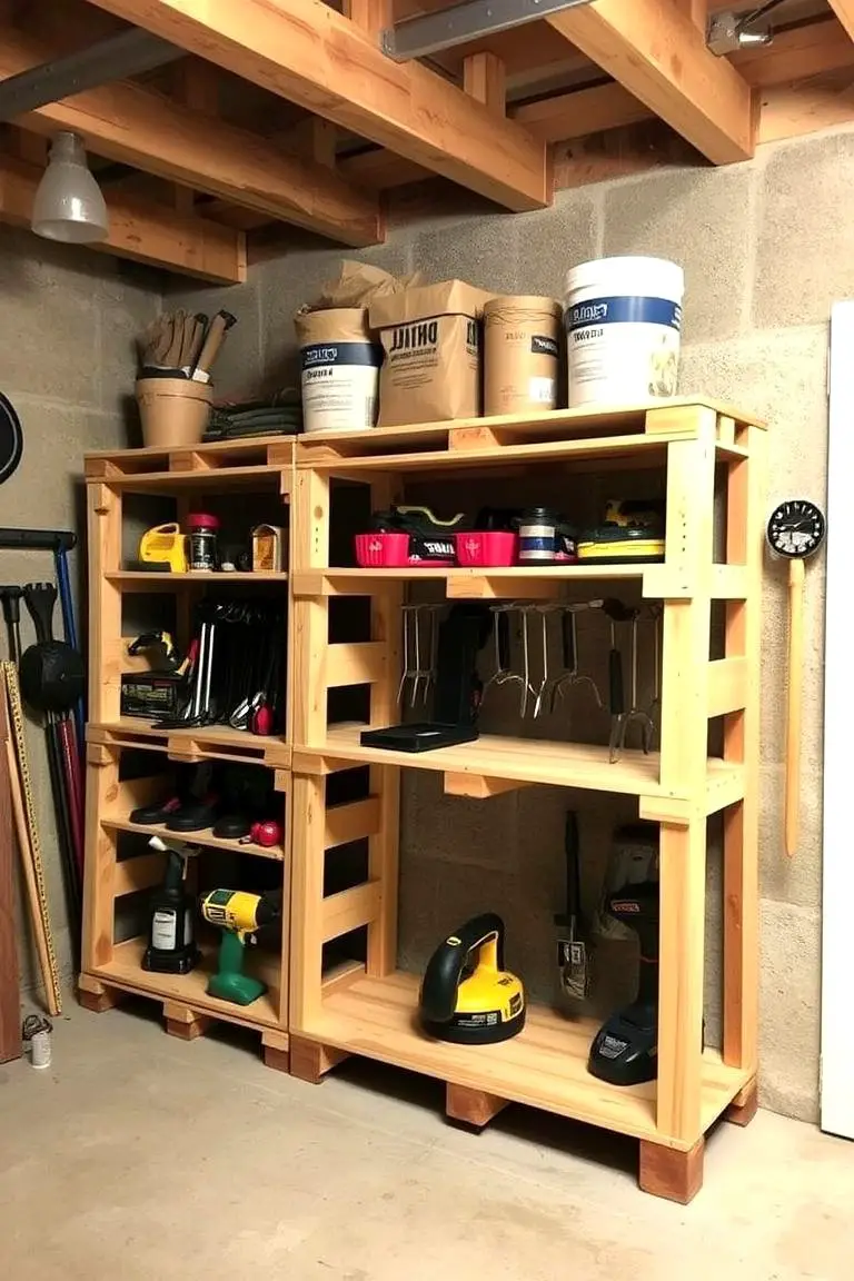 DIY Pallet Storage Solutions