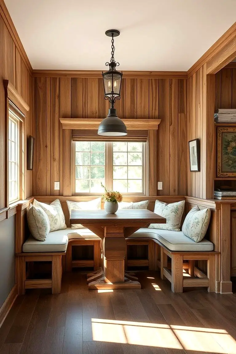 Rustic Farmhouse Banquette