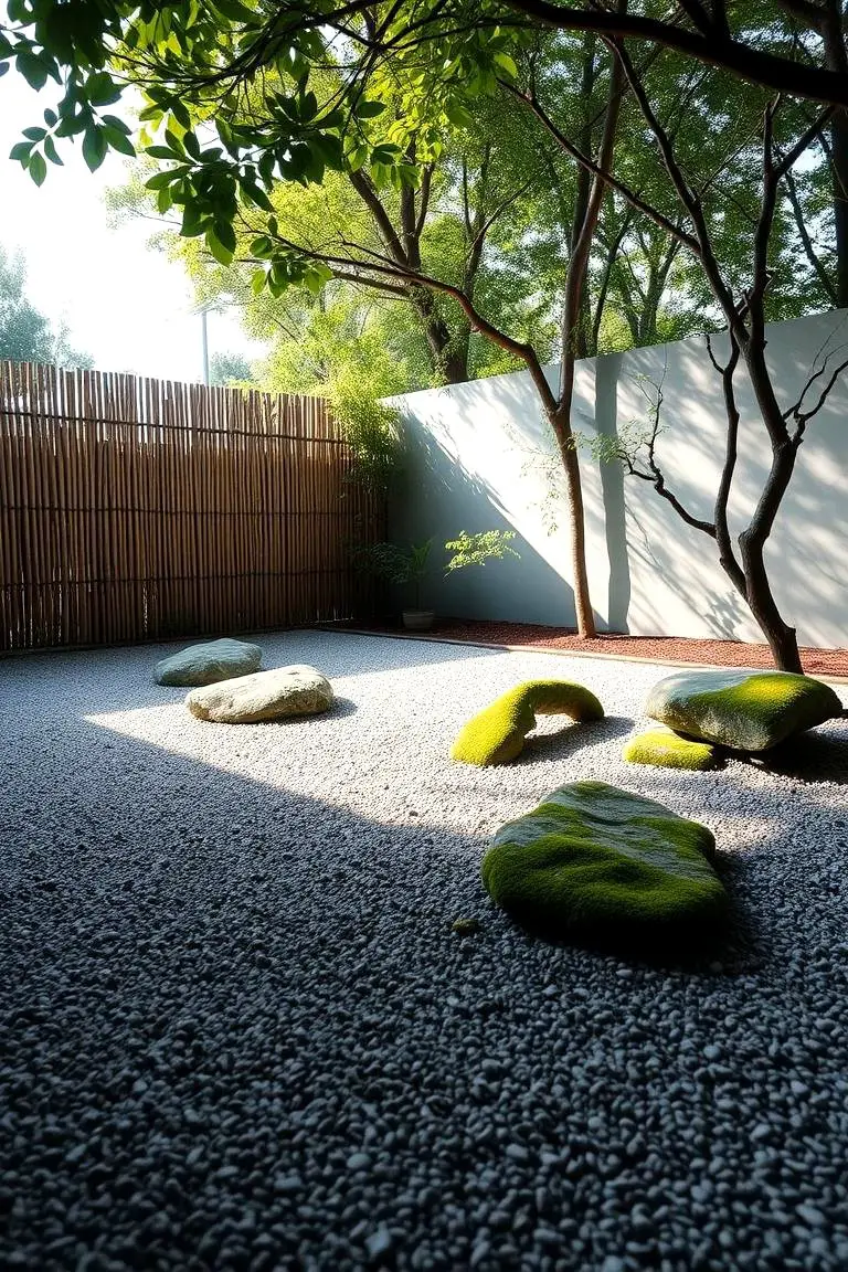 Calming Zen Rock Garden