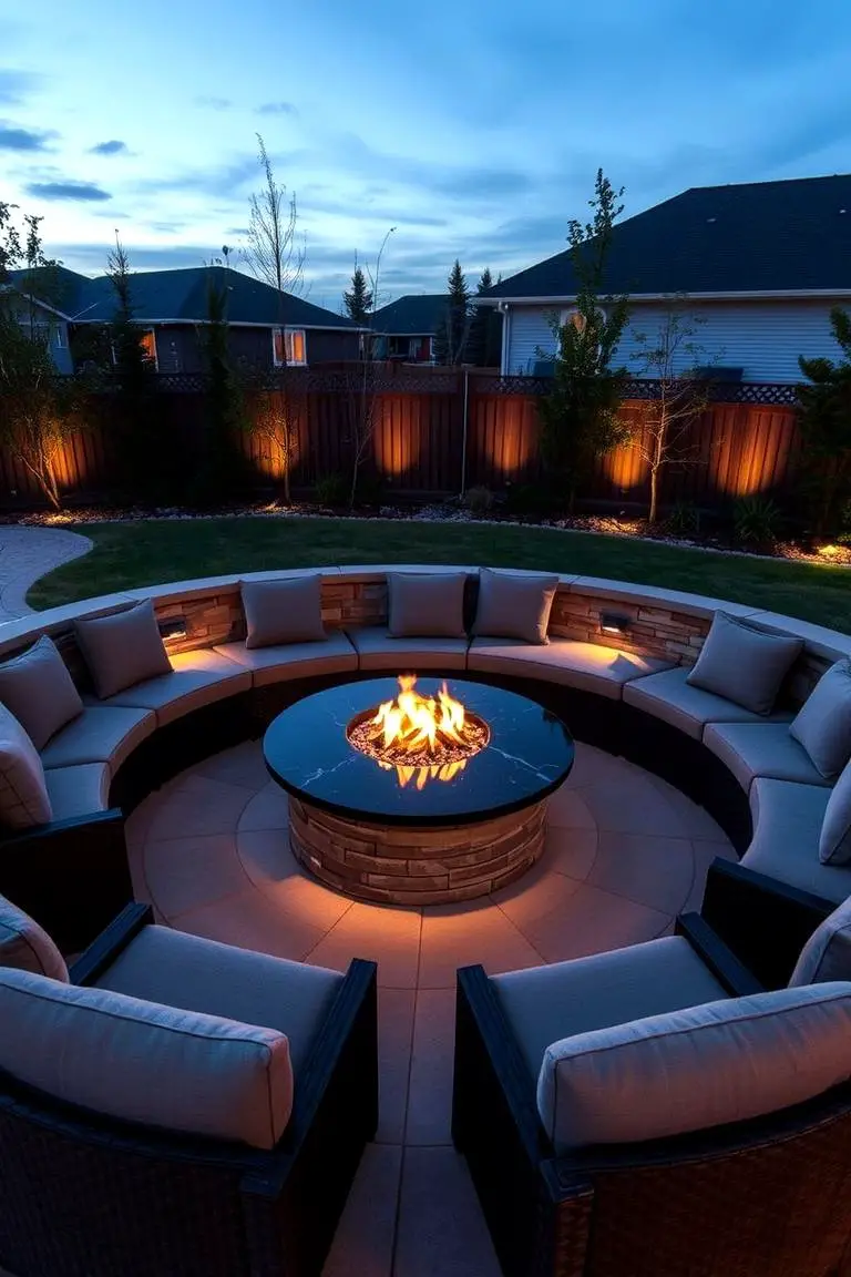Cozy Outdoor Seating