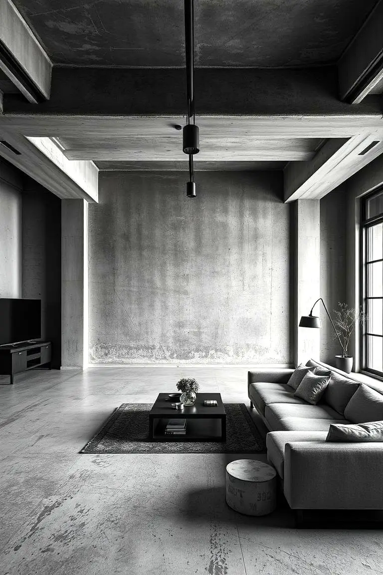 Industrial Concrete Look