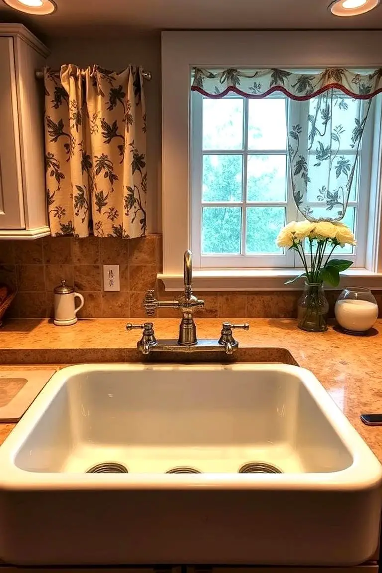Vintage Farmhouse Sink Appeal