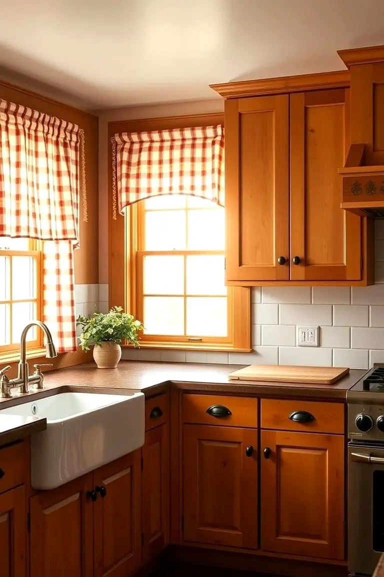 Classic Wooden Cabinet Warmth