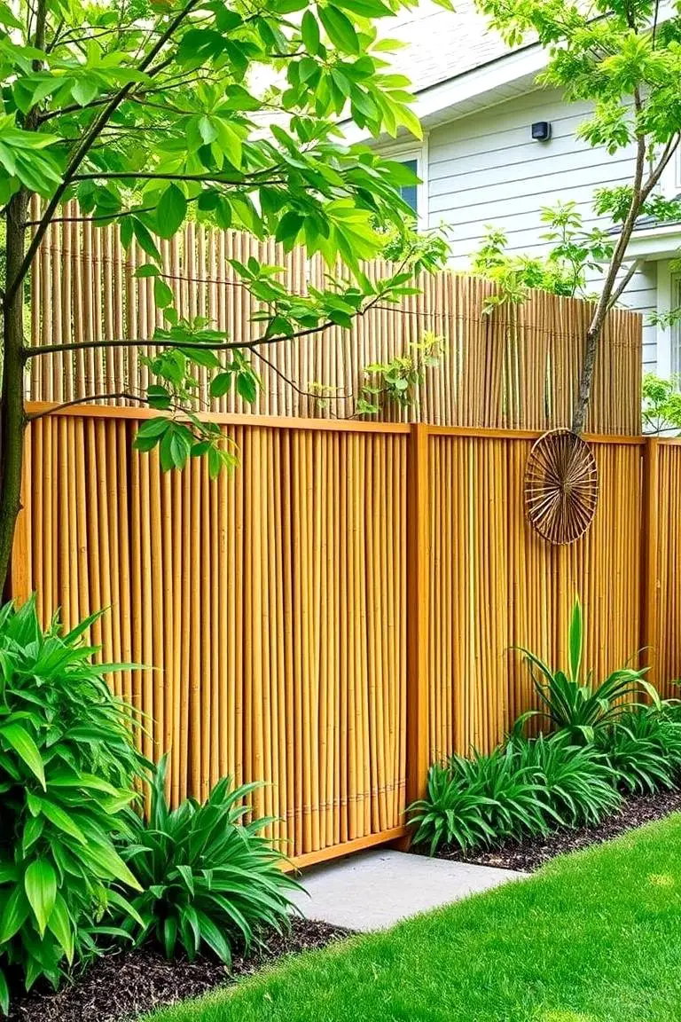 Eco-Friendly Bamboo Screen