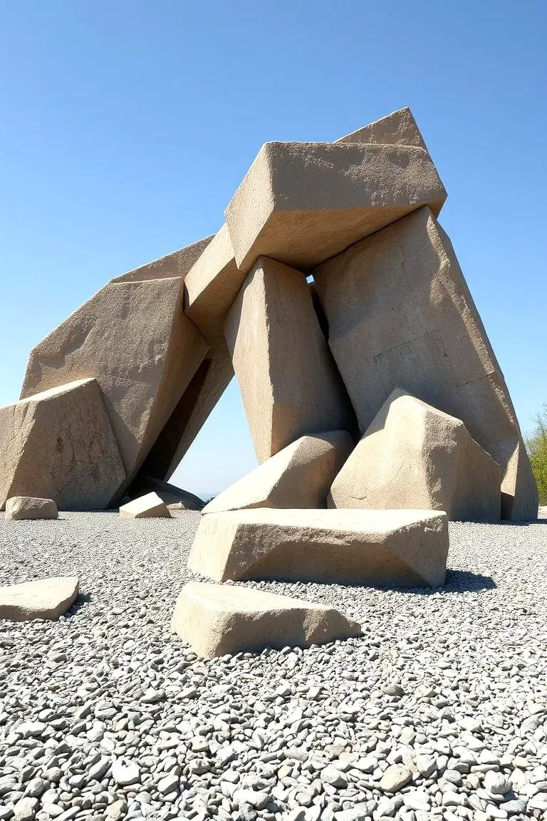 Contemporary Rock Sculpture