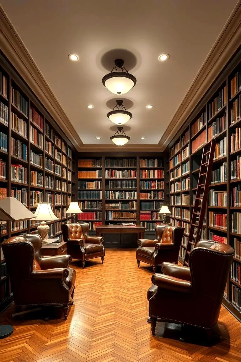Extensive Home Library