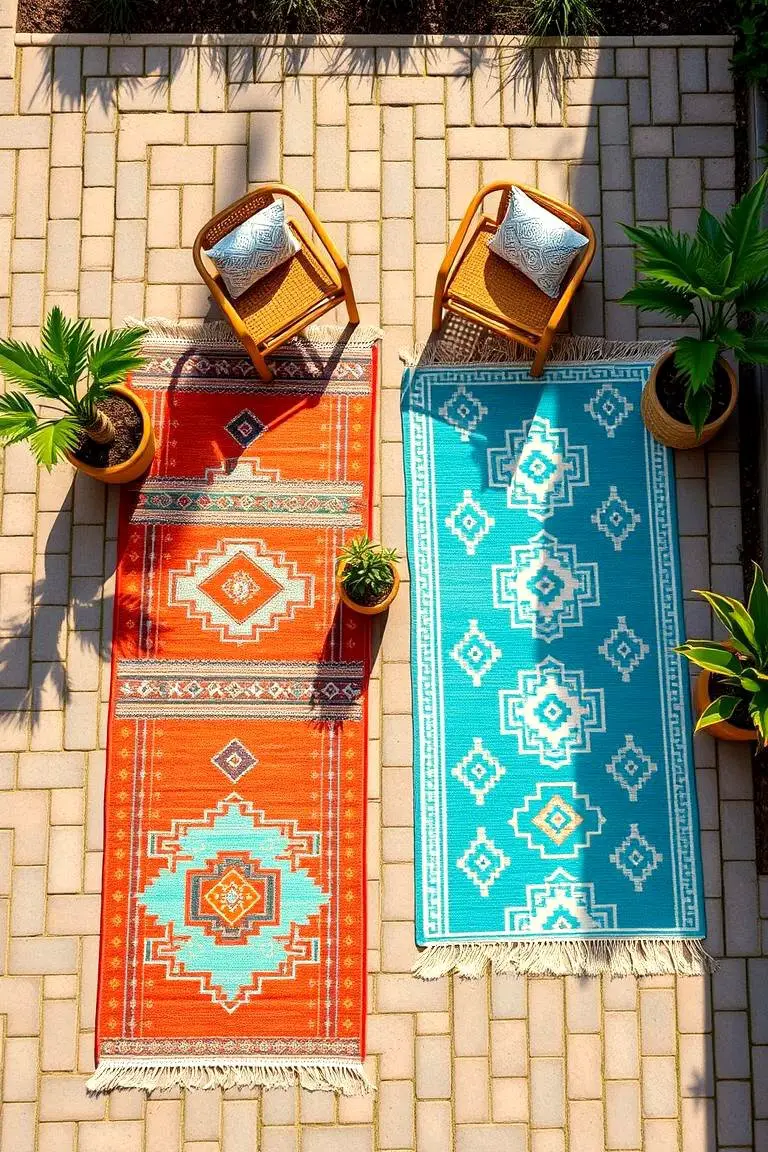 Colorful Outdoor Rugs