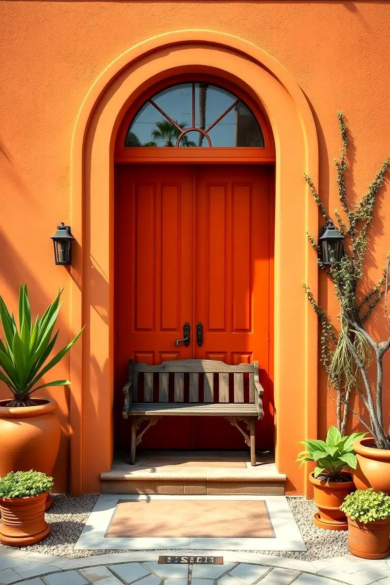 Inviting Orange Glow