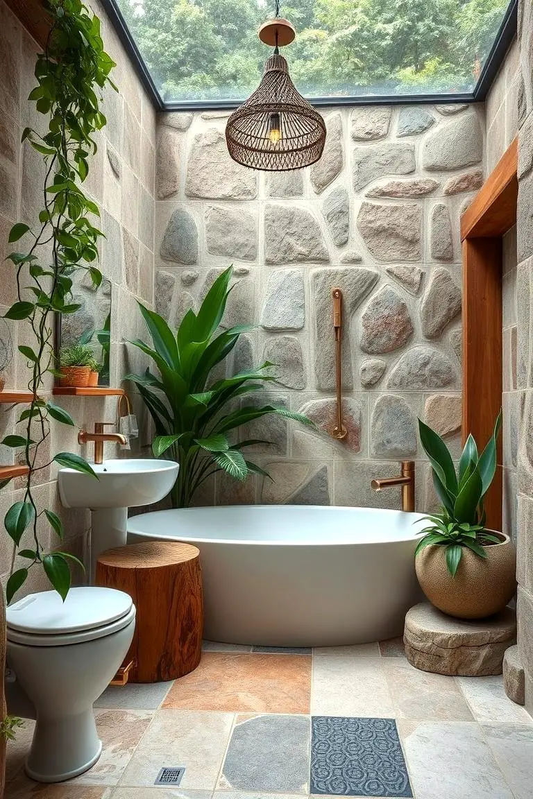 Natural Elements Bathroom