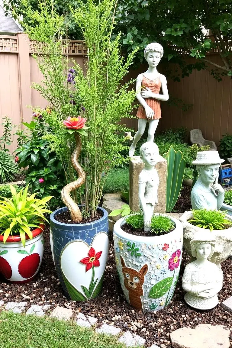 Artistic Garden Accents