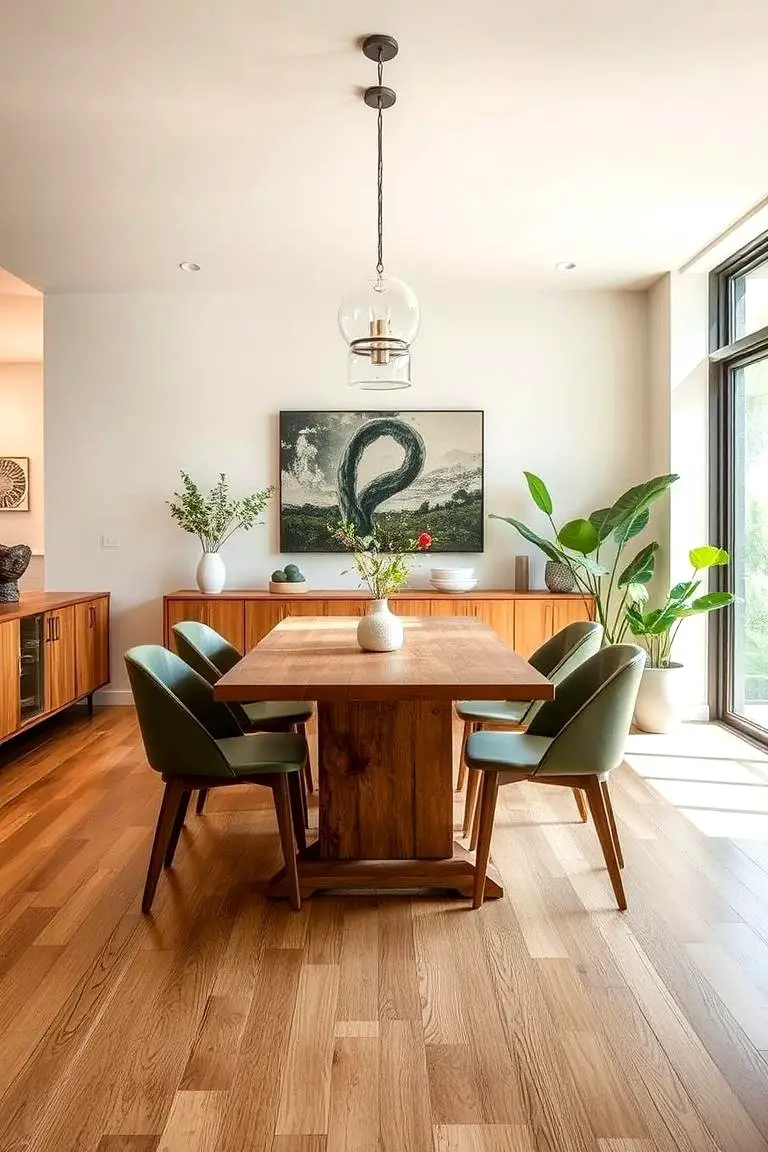 Eco-Friendly Dining Room