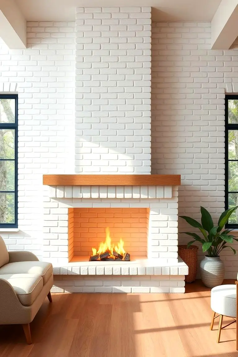 Balanced White Brick Harmony