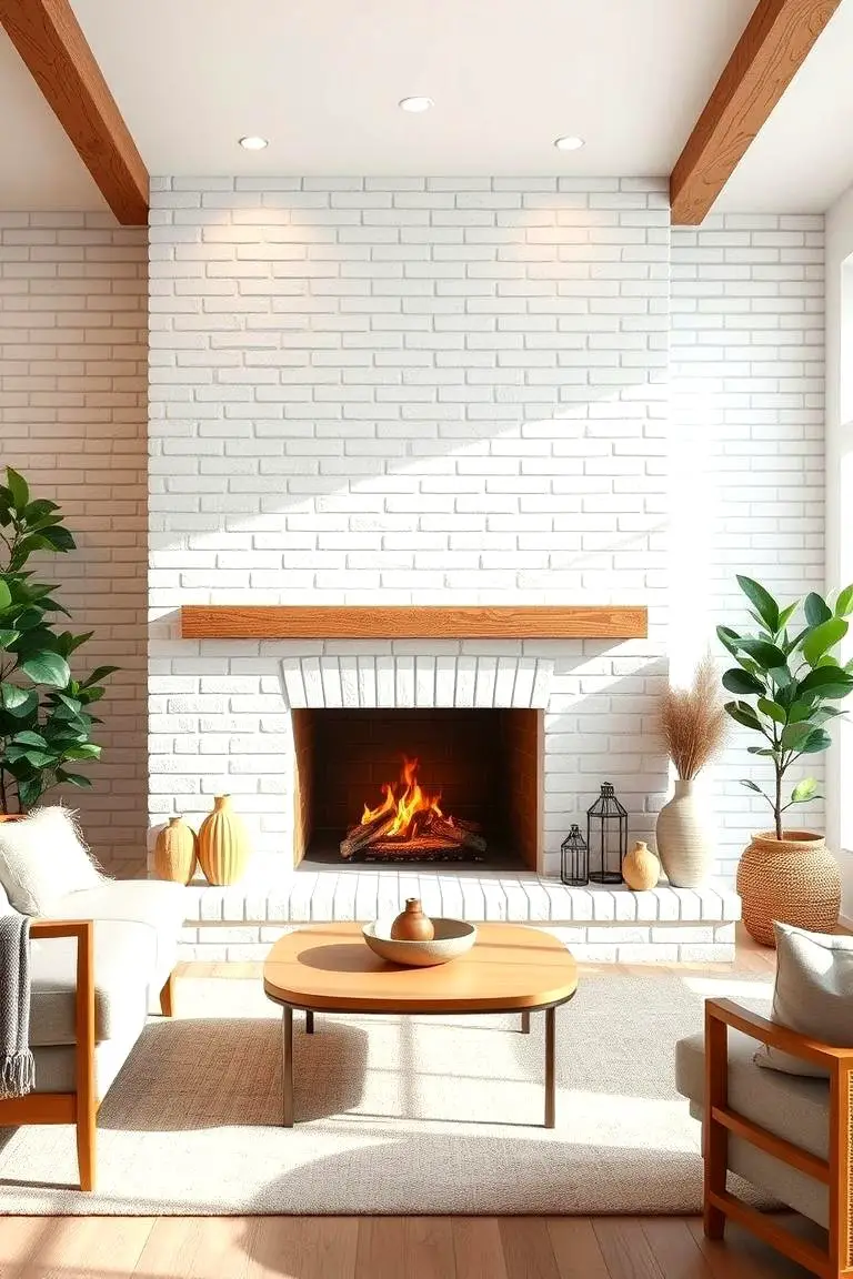 Inviting White Brick Retreat