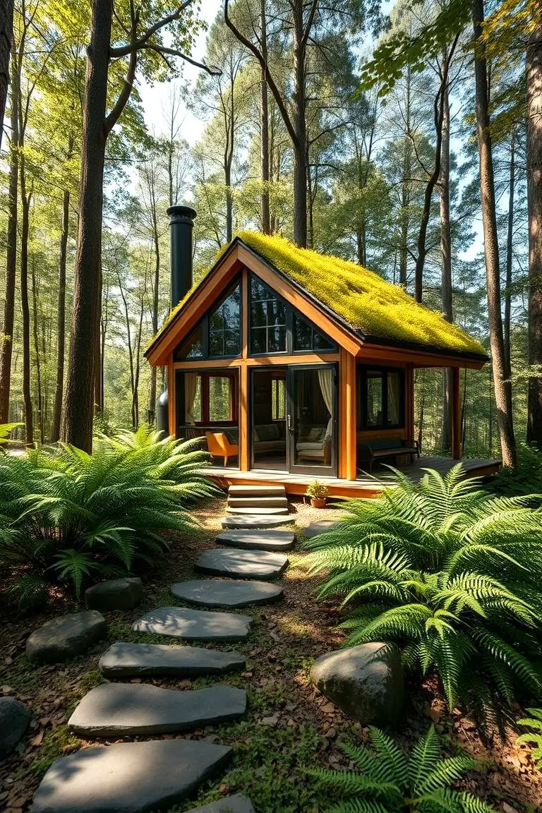 Nature-Integrated Tiny House
