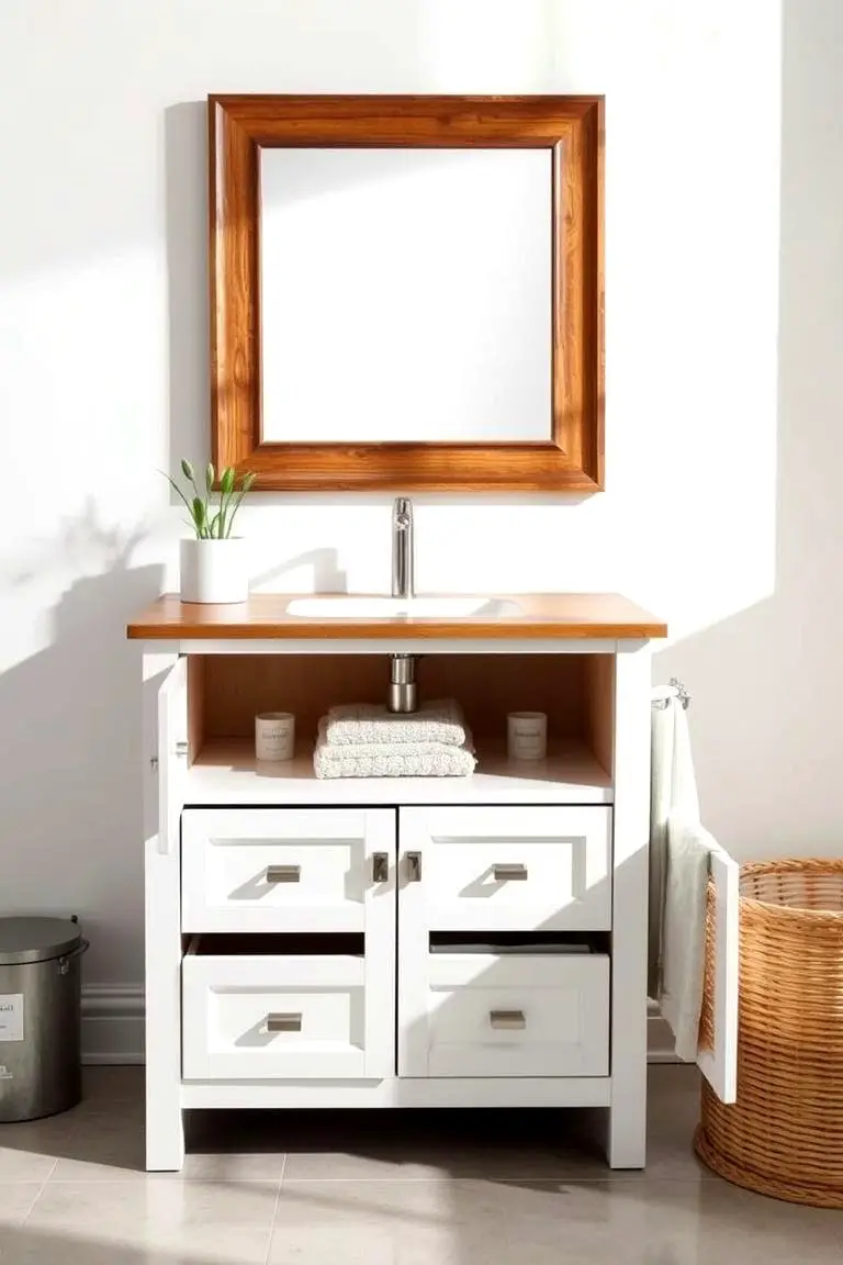 Freestanding Vanity Table