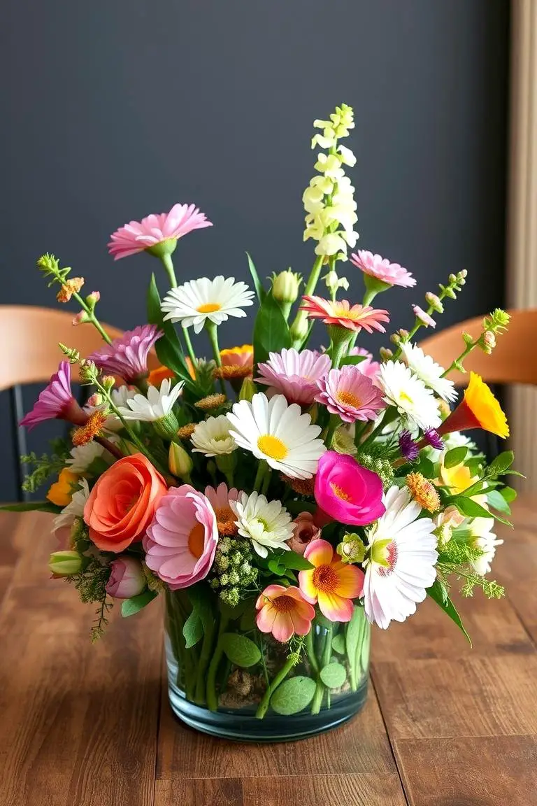 Whimsical Garden Centerpiece