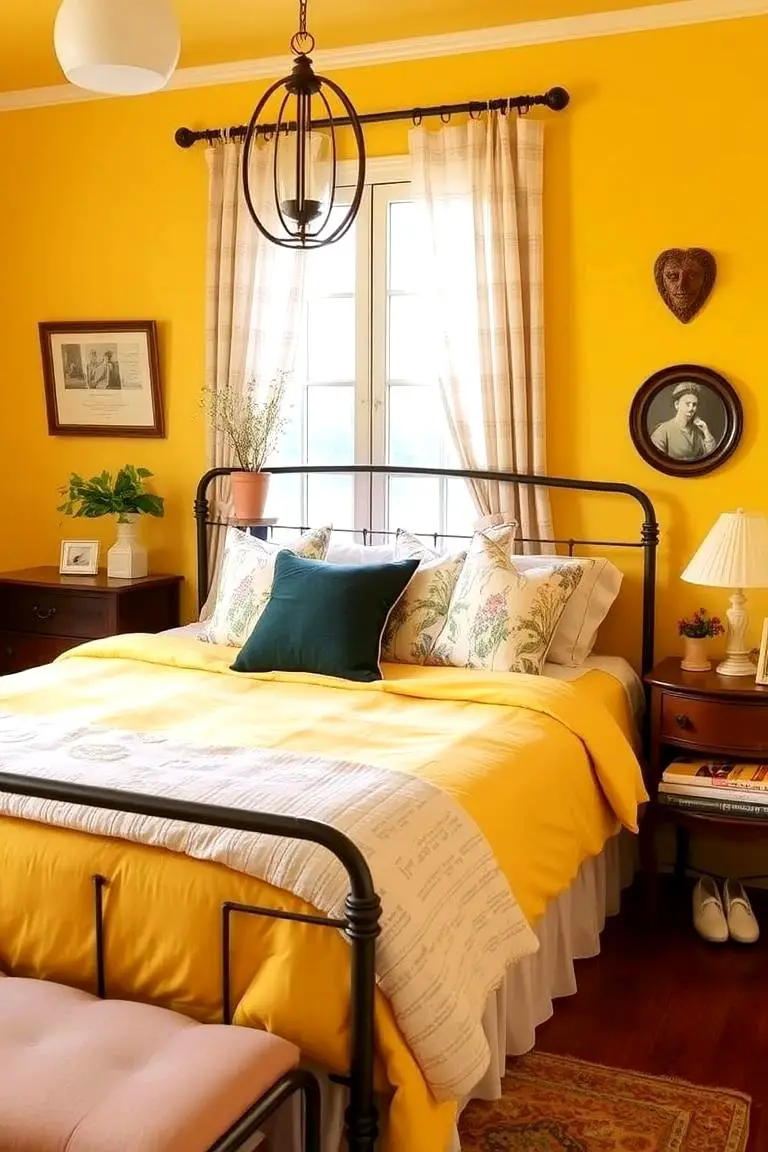 Vintage Yellow Touches