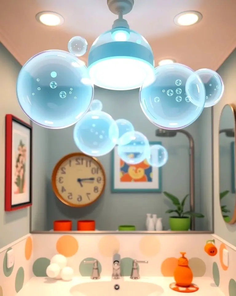 Bubble-Themed Lighting Fixtures